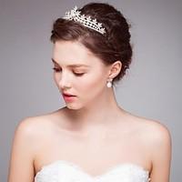Women\'s Alloy / Imitation Pearl Headpiece-Wedding / Special Occasion / Casual Tiaras / Hair Tool 1 PieceSilver /