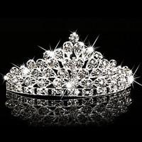 womens flower girls rhinestone crystal headpiece wedding special occas ...