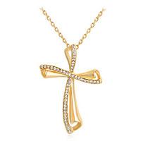 womens pendant necklaces heart rhinestone alloy euramerican fashion je ...