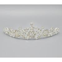 Women\'s Rhinestone / Crystal / Alloy Headpiece-Wedding / Special Occasion Tiaras 1 Piece
