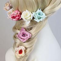 womens fabric headpiece wedding casual hair pin 1 piece