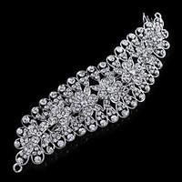 womens rhinestone headpiece wedding hair combs 1 piece