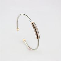 Women\'s Cuff Bracelet Fashion Alloy Circle Jewelry For Wedding Party Special Occasion Gift 1 pcs