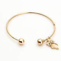 Women\'s Cuff Bracelet Fashion Alloy Circle Jewelry For Wedding Party Special Occasion Gift 1 pcs