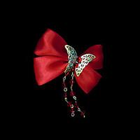 womens satin headpiece wedding special occasion hair pin