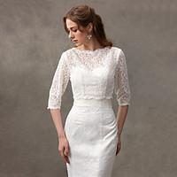 Women\'s Wrap Shrugs Lace Wedding Lace