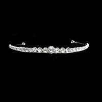 womens rhinestone alloy headpiece wedding headbands