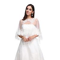 Women\'s Wrap Capes Lace Tulle Wedding Party/Evening Lace