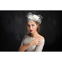 womens lace tulle headpiece special occasion fascinators 1 piece