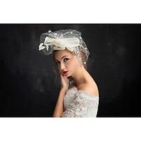 womens feather tulle headpiece special occasion fascinators 1 piece