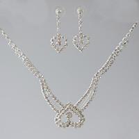 womens chain necklaces drop irregular rhinestone zinc alloy rhinestone ...