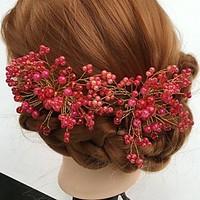 Women\'s Alloy / Acrylic Headpiece-Wedding / Special Occasion / Casual Flowers / Hair Pin 2 Pieces