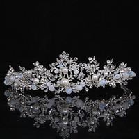 womens rhinestone imitation pearl headpiece wedding special occasion c ...