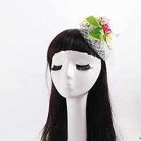 Women\'s / Flower Girl\'s Fabric / Net Headpiece-Wedding / Special Occasion / Casual Flowers 1 Piece