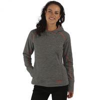 womens montem ii hooded fleece rock grey