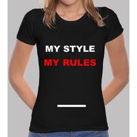 women short sleeve black premium quality