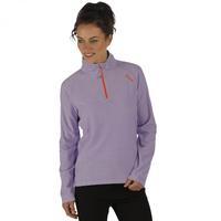 womens montes fleece paisly purple