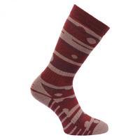 womens wellington socks dark pimento