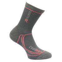 womens 2 season coolmax trek trail socks iron