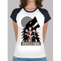woman t-shirt - house stark