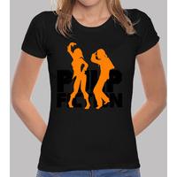 woman t shirt pulp fiction