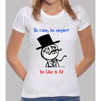 woman t-shirt be like sir