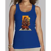 women tank top royal blue