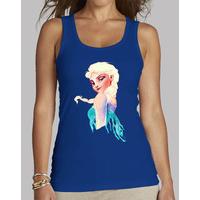 Women, Tank top, Royal Blue