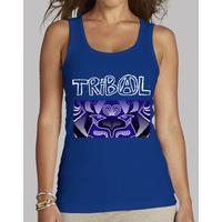 Women, Tank top, Royal Blue