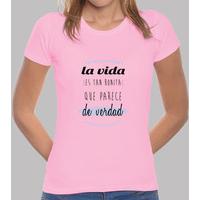 Women, short sleeve, pink, premium quality