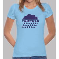 Women, short sleeve, sky blue, premium quality