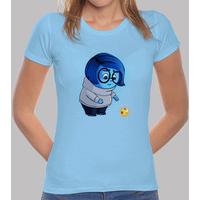 Women, short sleeve, sky blue, premium quality