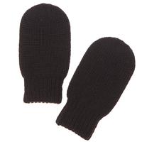 Wool Mittens - Black quality kids boys girls