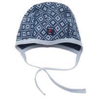 wool baby hat blue quality kids boys girls