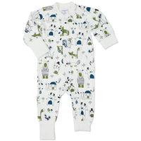 Woodland Animal Baby All-in-one - White quality kids boys girls