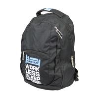 work less sleep more backpack