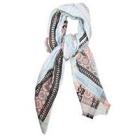 Woollen Blanket Scarf, Pastel Multi