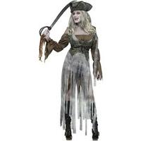 Women\'s Zombie Pirate Outfit - Small/Medium