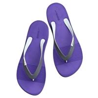 Womens Saturate II Thong Sandals - Imperial Blue and Black