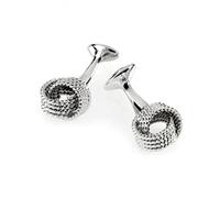 Women\'s Silver Knot Cufflink