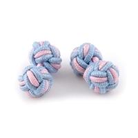 Women\'s Blue & Pink Silk Knot