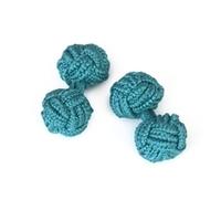 Women\'s Teal Silk Knot