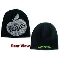 woodbrass club beanie beatles design vintage apple records onesize cap ...