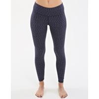 womens flexfit leggings navy space dye