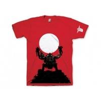 Wolfenstein The New Order Trophy Extra Extra Large T-Shirt Red