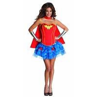 Women\'s Corseted Tutu Wonder Woman Costume (large)