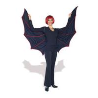 Women\'s Halloween Velvet Bat Wings