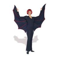 womens halloween velvet bat wings