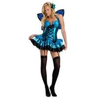 Women\'s Sexy Blue Fairy Costume - S