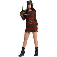 Women\'s Sexy Freddy Krueger Costume